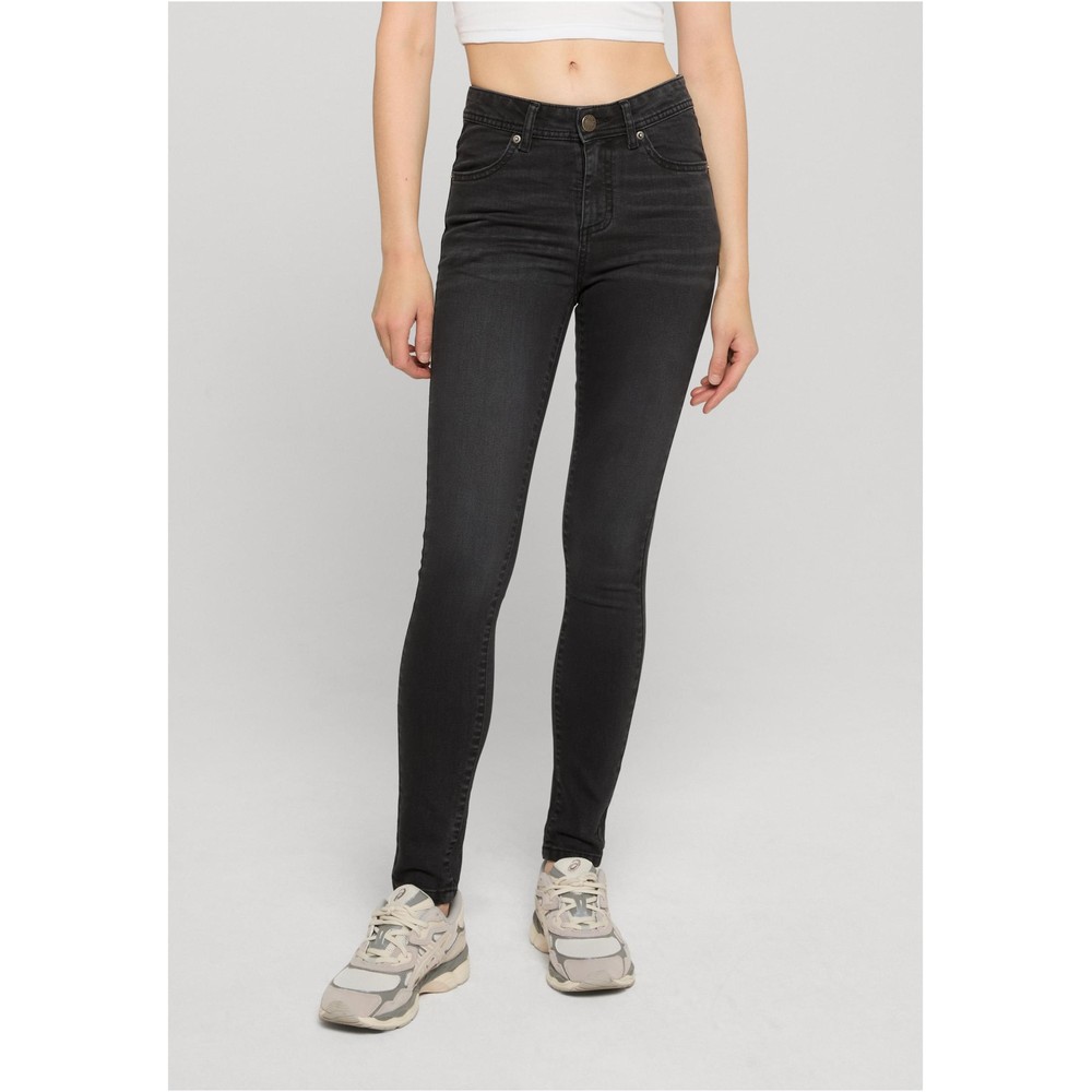 Urban Classics - Skinny fit Denim Skinny jeans - Black